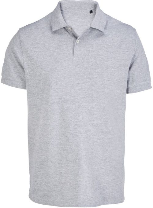 Schweres Unisex Piqué Polo Pacific – SOL'S in Grey Melange