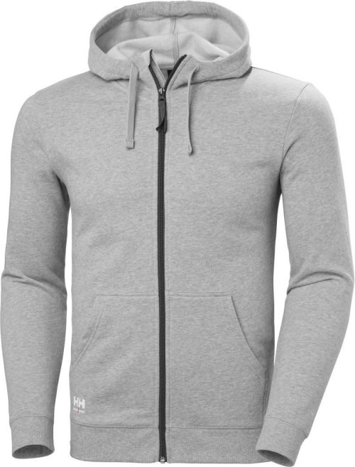 Herren Kapuzen Sweatjacke "Classic" Classic 79328 – Helly Hansen in Grey Melange