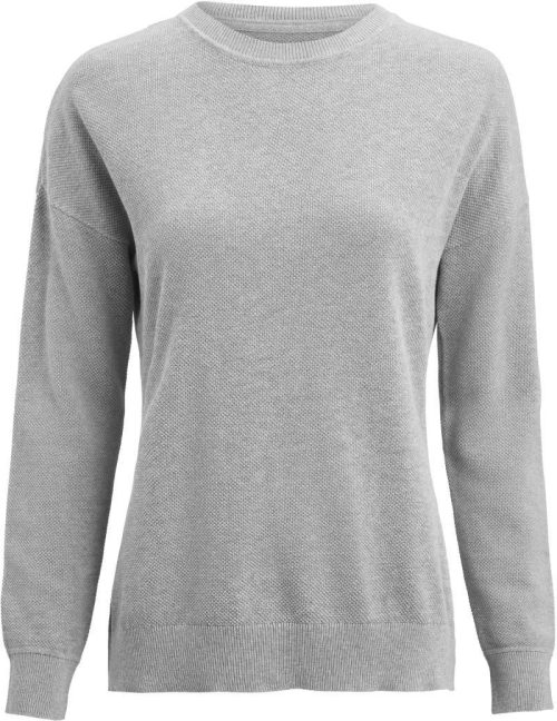 Damen Strickpullover "Casual" Ashland Casual Sweater Women – James Harvest in Grey Melange