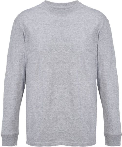 Bio T-Shirt langarm Pioneer LSL – SOL'S in Grey Melange
