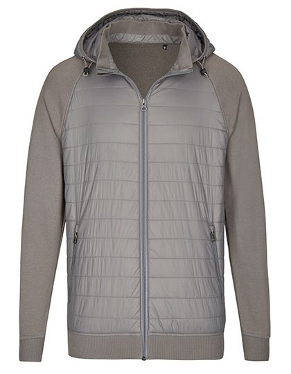my mate - Unisex Hybrid Jacket – Miners mate in Grey Solid