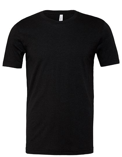 Unisex Heather CVC Short Sleeve Tee – Bella+Canvas in Heather Black