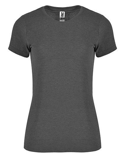Women´s Fox T-Shirt – Roly in Heather Black 243