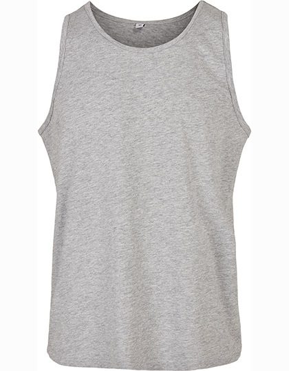 Basic Tank – Build Your Brand Basic in Heather Grey