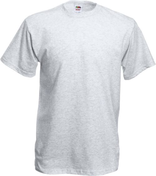T-Shirt Heavy Cotton T – Fruit of the Loom in Heather Grey