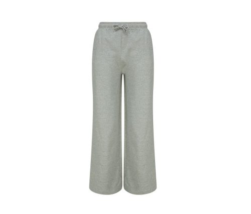 Women´s Sustainable Fashion Wide Leg Joggers – SF Clothing in Heather Grey