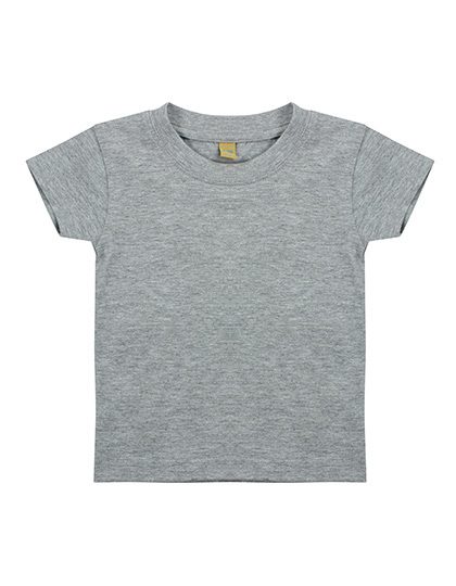 Baby-Kids Crew Neck T-Shirt – Larkwood in Heather Grey