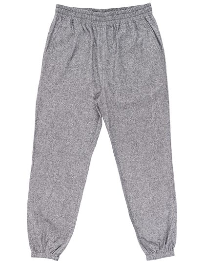 Flannel Jogger Pant – Burnside in Heather Grey