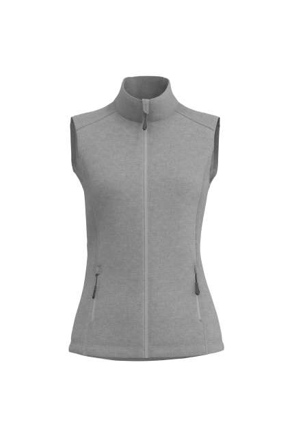 Women’s 3-Layer Softshell Bodywarmer – Legend Classics in Heather Grey