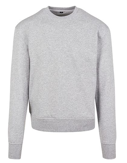 Premium Oversize Crewneck Sweatshirt – Build Your Brand in Heather Grey