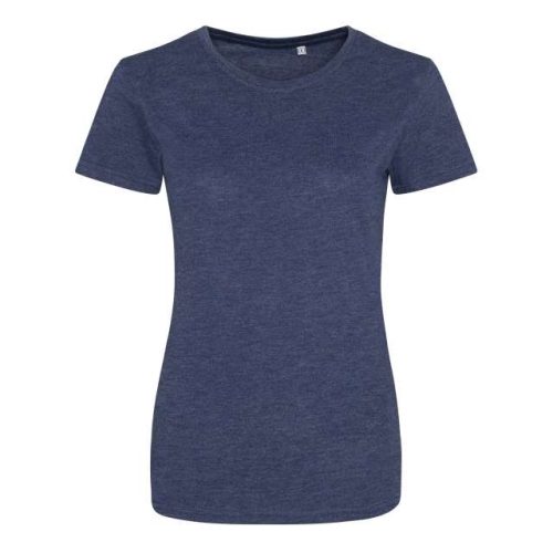 Women's Tri-Blend T – Just Ts in Heather Navy