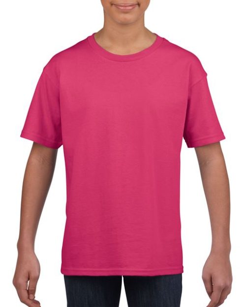 Softstyle™ Youth T-Shirt – Gildan in Heliconia