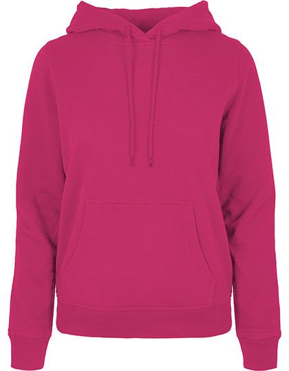 Ladies´ Basic Hoody – Build Your Brand Basic in Hibiskus Pink