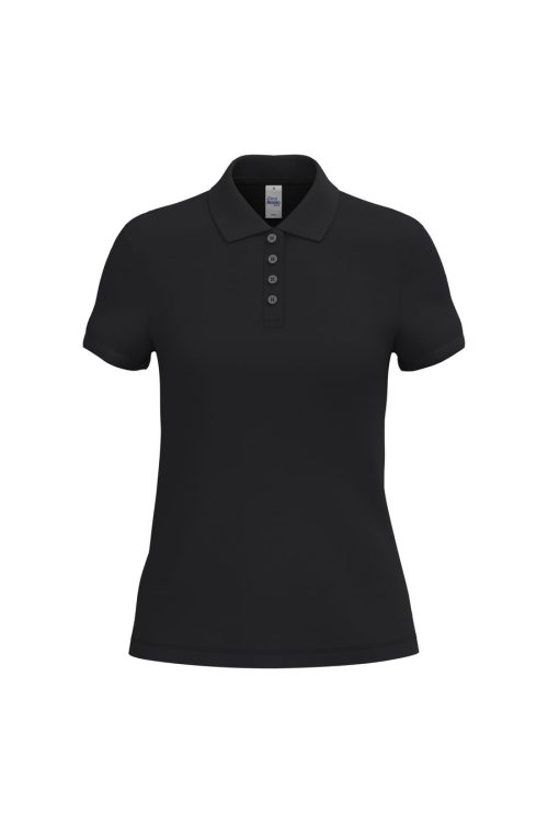 Damen Piqué-Poloshirt IB296 – iDeal Basic Brand in Ideal Black