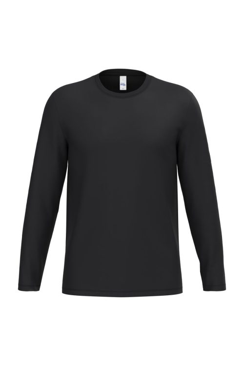 iDeal190 Unisex LSL T-Shirt IB323 – iDeal Basic Brand in Ideal Black
