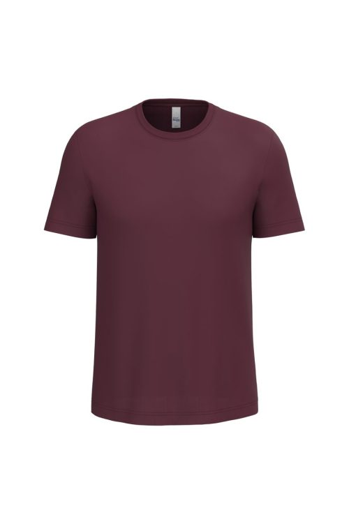 iDeal190 Herren T-Shirt IB320 – iDeal Basic Brand in Ideal Burgundy