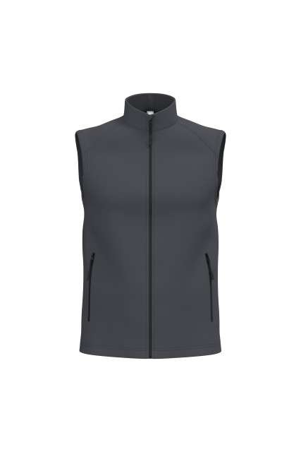 Unisex Basic Softshell Bodywarmer – iDeal Basic in Ideal Dark Grey