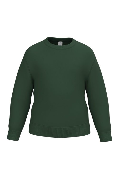 Kinder Rundhals-Sweatshirt IB401 – iDeal Basic Brand in Ideal Forest Green