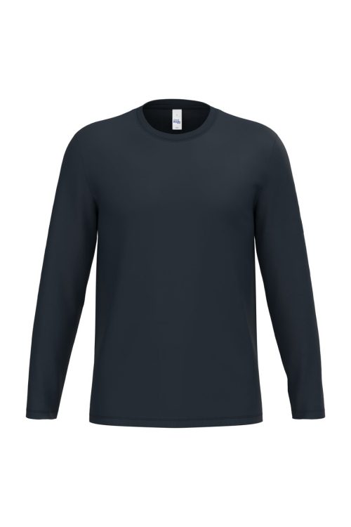 iDeal190 Unisex LSL T-Shirt IB323 – iDeal Basic Brand in Ideal Navy