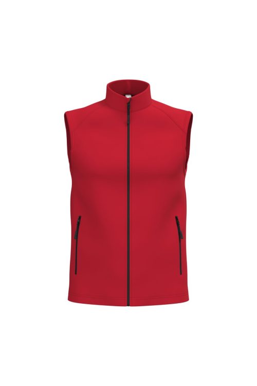 Unisex 2-Lagen-Softshell-Bodywarmer IB413 – iDeal Basic Brand in Ideal Red