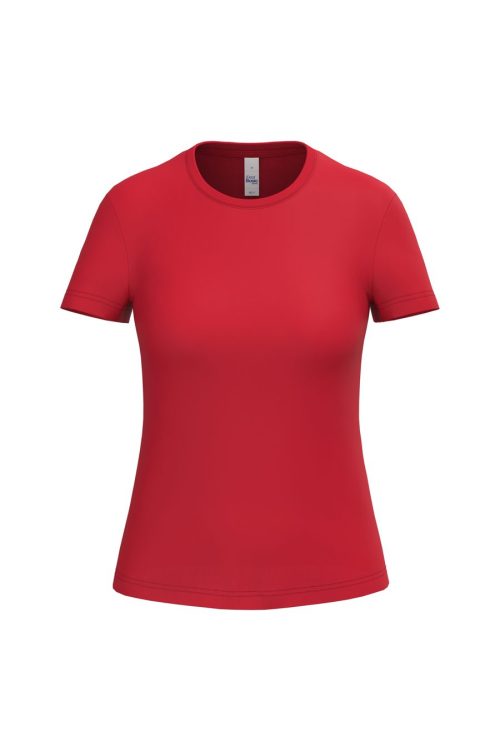 iDeal150 Damen T-Shirt IB311 – iDeal Basic Brand in Ideal Red