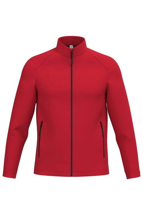 Herren 2-Lagen-Softshelljacke IB410 – iDeal Basic Brand in Ideal Red
