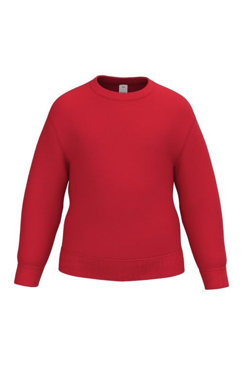 Kinder Rundhals-Sweatshirt IB401 – iDeal Basic Brand in Ideal Red
