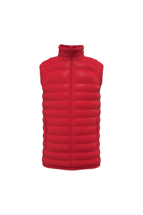 Herren gestepptes Bodywarmer IB6172 – iDeal Basic Brand in Ideal Red
