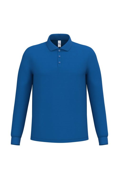 LSL Herren Piqué-Poloshirt IB290 – iDeal Basic Brand in Ideal Royal Blue