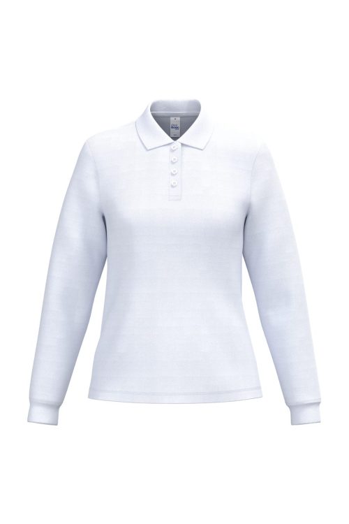 LSL Damen Piqué-Poloshirt IB291 – iDeal Basic Brand in Ideal White