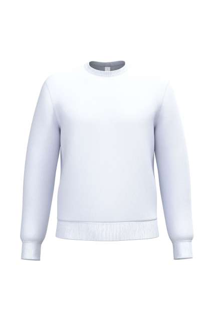 Unisex Basic Round Neck Tubular Sweatshirt – iDeal Basic in Ideal White