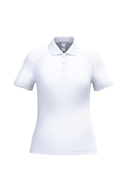 Damen Sport-Poloshirt IB201 – iDeal Basic Brand in Ideal White