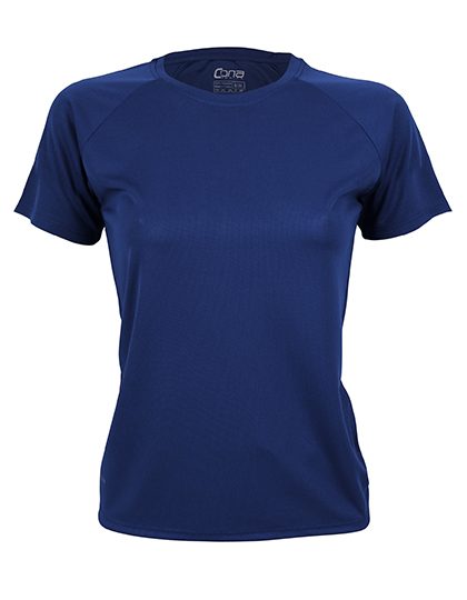 Ladies´ Rainbow Tech Tee – CONA SPORTS in Ink Blue