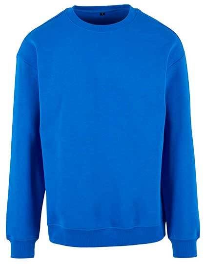 Schwerer Sweater BY 075 – Build your Brand in Intense Blue