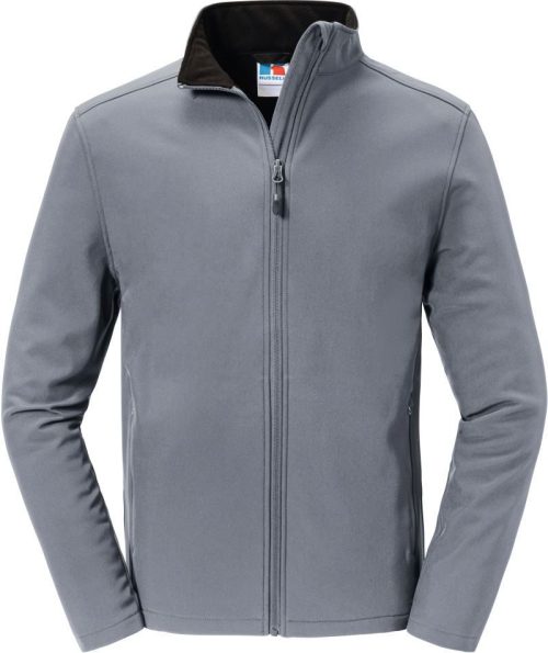 Herren 2-Lagen Softshell Jacke "Essential" 420M – Russell Athletic in Iron Grey