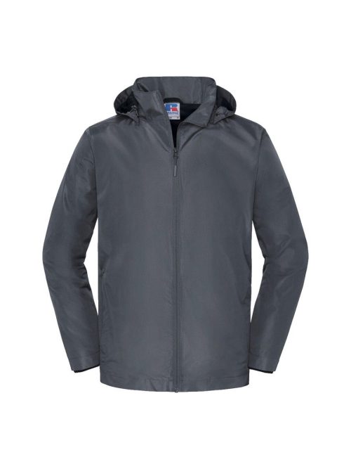 Essential Weather Shell Jacket – Russell Athletic in Iron Grey