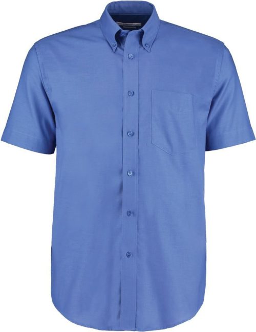 Workwear Oxford Hemd kurzarm KK 350 (18,5-23) – Kustom Kit in Italian Blue