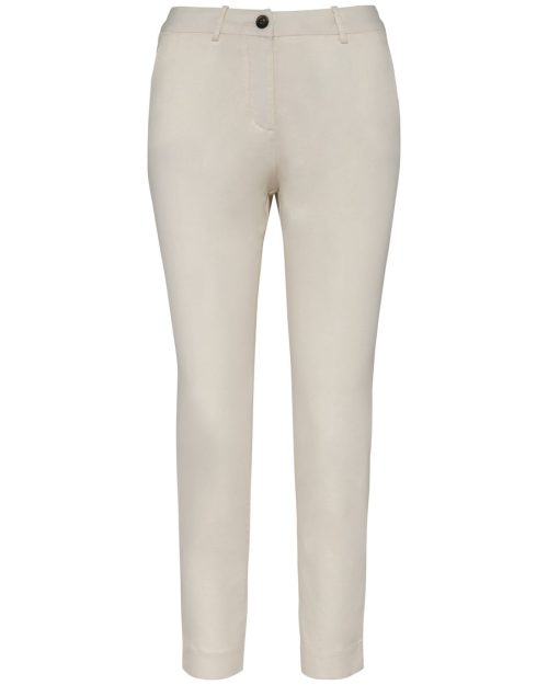 7/8-Damen Chinohose NS737 – Native Spirit in Ivory