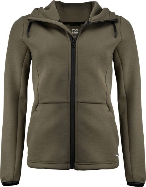 Damen Kapuzen Sweatjacke Pemberton Jacket Women – Cutter & Buck in Ivy Green