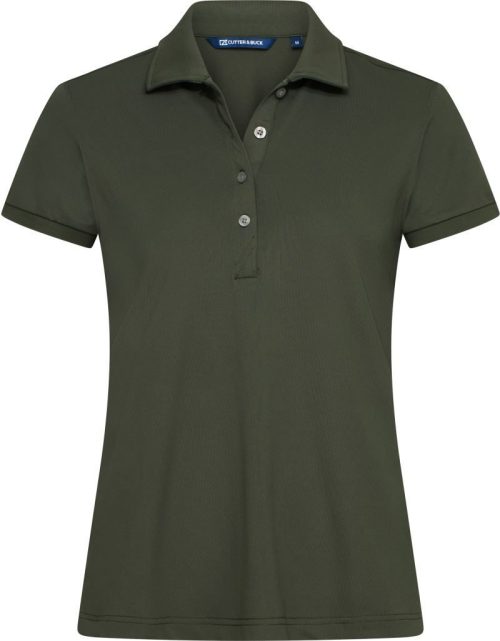 Damen Funktions Polo Virtue Polo Solid Women – Cutter & Buck in Ivy Green