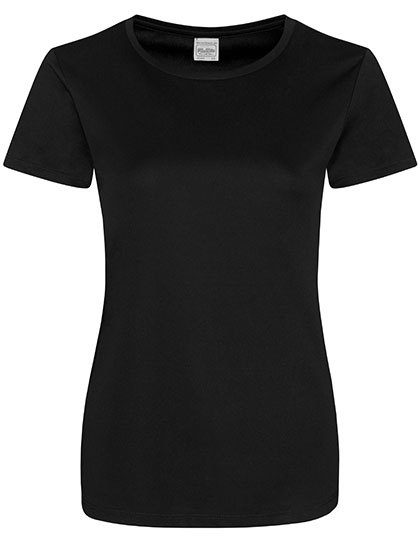 Women´s Cool Smooth T – Just Cool in Jet Black