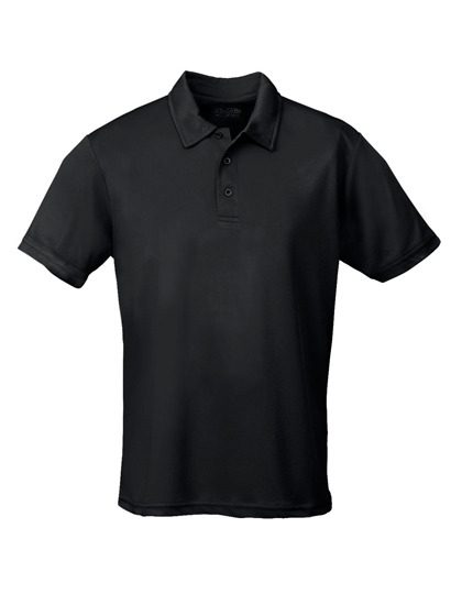 Kids´ Cool Polo – Just Cool in Jet Black