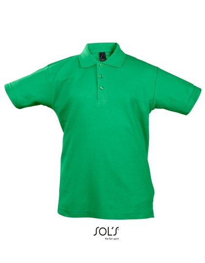 Kids´ Summer Polo II – SOL´S in Kelly Green