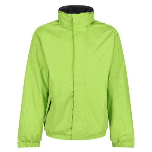 Dover Fleece Lined Bomber Jacket – Regatta in Keylime/Seal Grey