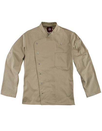 Men´s Chef Jacket Turin Classic – CG Workwear in Khaki