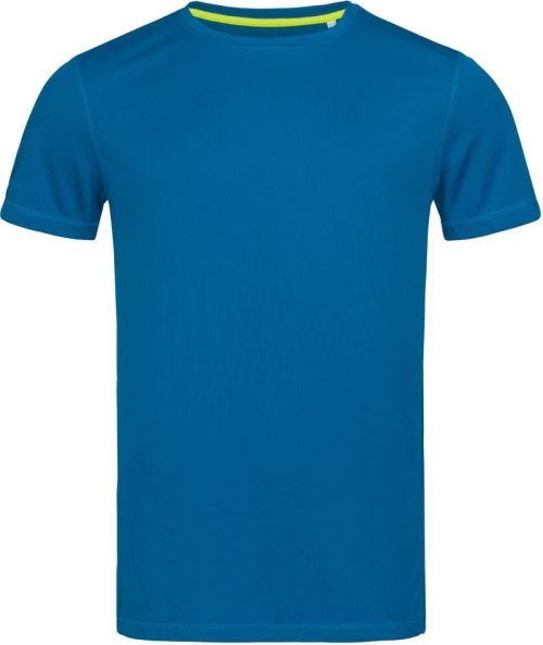 Herren " Bird eye " Sport Shirt Active 140 Crew Mesh-T – Stedman in King Blue