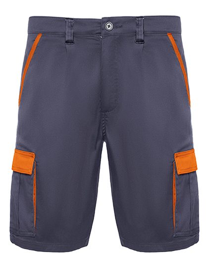 Shorts Tahoe – Roly Workwear in Lead 23/Orange 31
