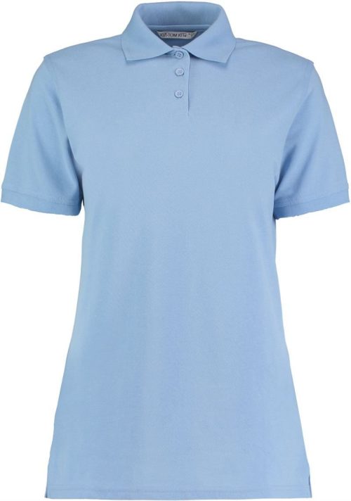 Damen Piqué Polo "Superwash" KK 703 – Kustom Kit in Light Blue