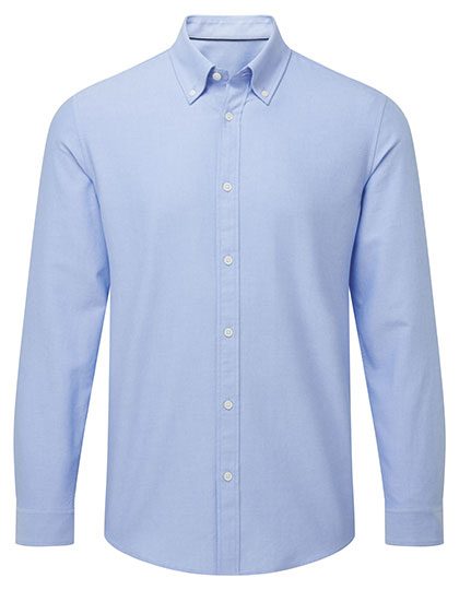 Men´s Cotton Long Sleeve Oxford Shirt – Asquith & Fox in Light Blue