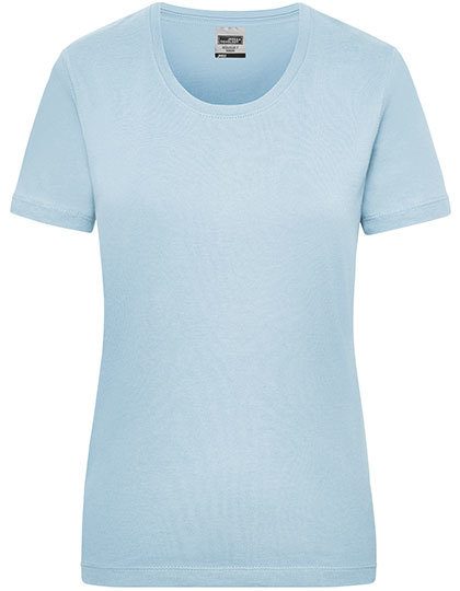 Damen Workwear T-Shirt JN 802 – Daiber in Light Blue